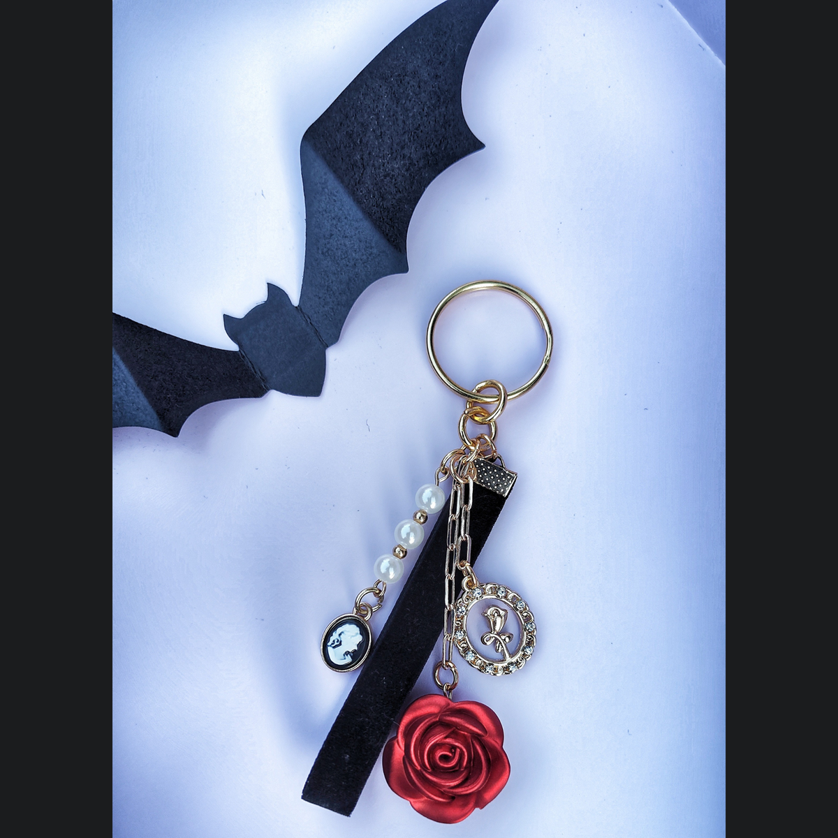 Gothic Charmed Keychains Perfectly Weird Shop