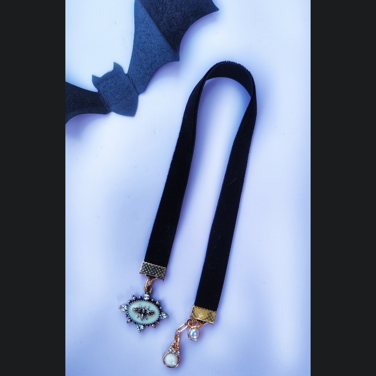 Velvet Gothic-inspired Bookmarks Perfectly Weird Shop