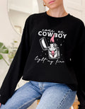 Light My Fire Crewneck Sweatshirt Perfectly Weird Shop