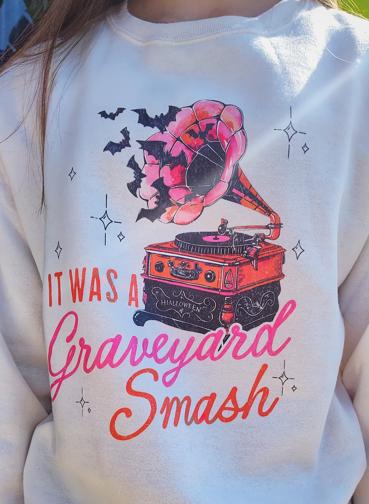 Vintage Graveyard Smash Sweatshirt Perfectly Weird Shop