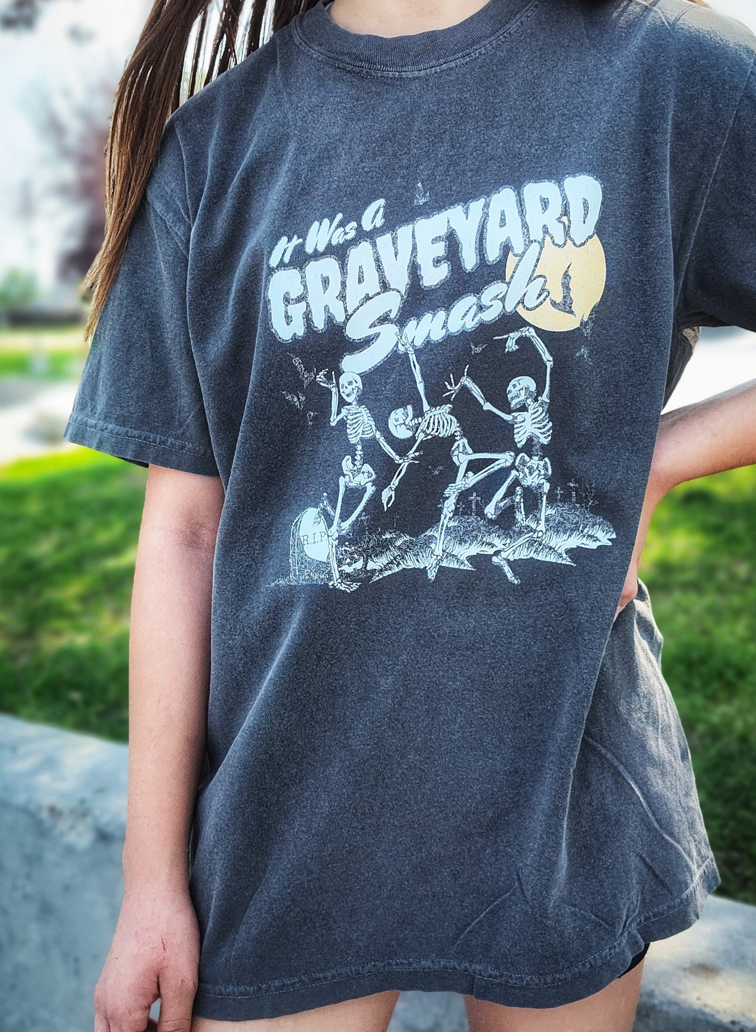 Graveyard Smash T-Shirt Perfectly Weird Shop