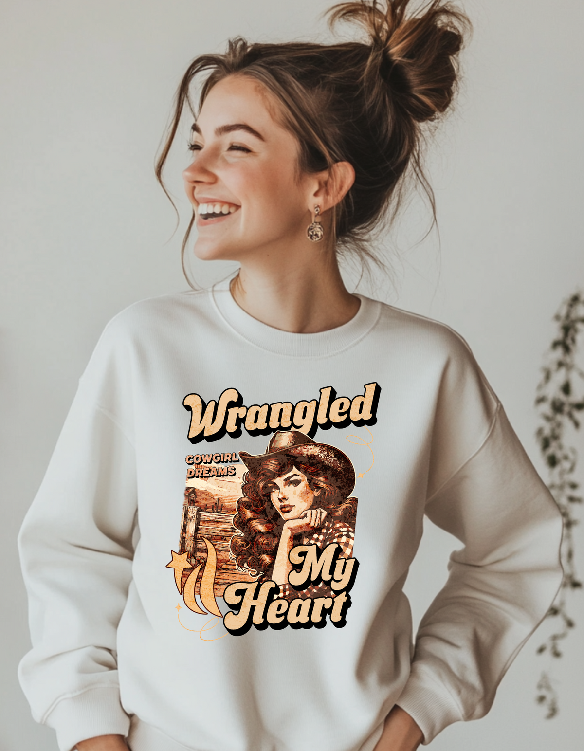 Wrangled Crewneck Sweatshirt Perfectly Weird Shop