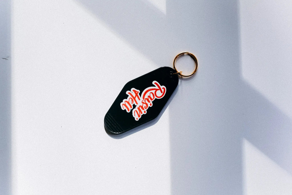 Perfectly Weird ShopkeychainsBlack Motel keychain - Multiple styles