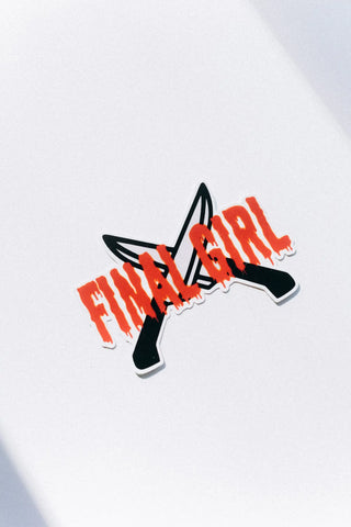 Perfectly Weird ShopstickerFinal Girl Sticker