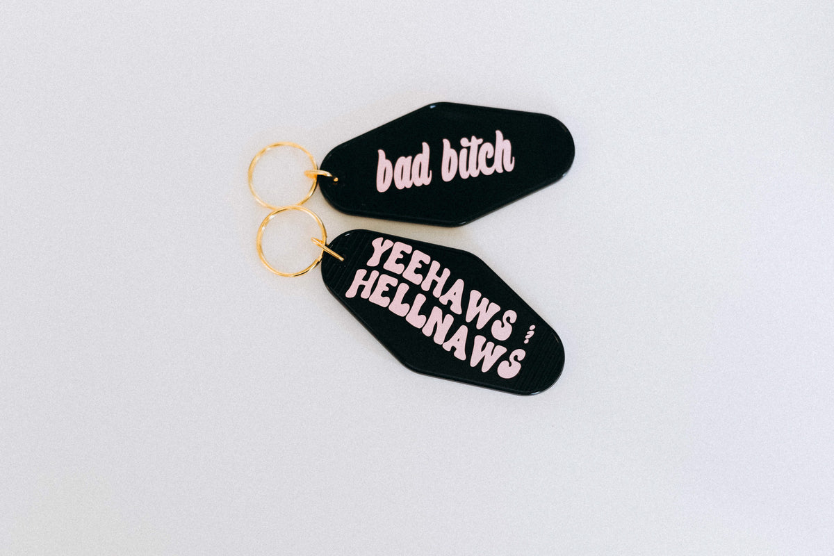 Yeehaws & Hellnaws Key chain Perfectly Weird Shop