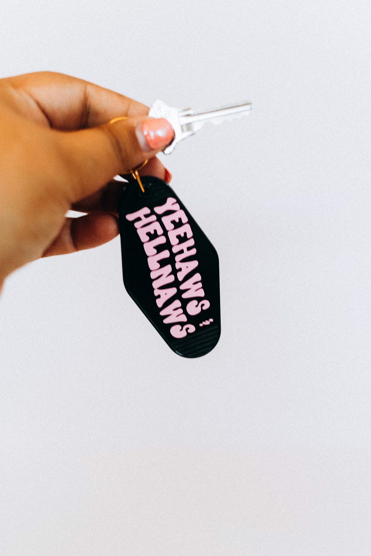 Yeehaws & Hellnaws Key chain Perfectly Weird Shop