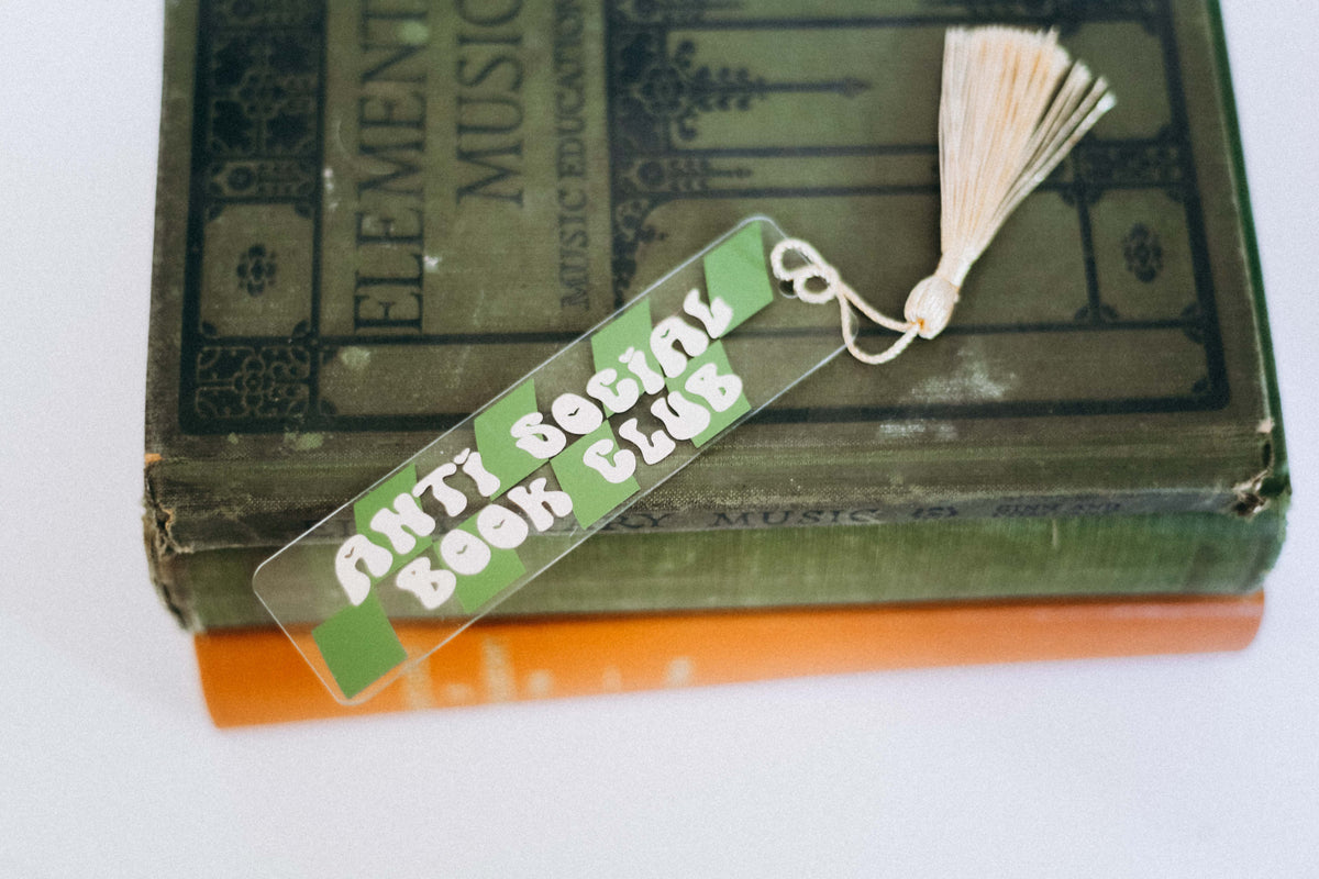 Anti Social Book Club Bookmark Perfectly Weird Shop