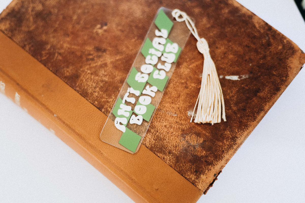 Anti Social Book Club Bookmark Perfectly Weird Shop