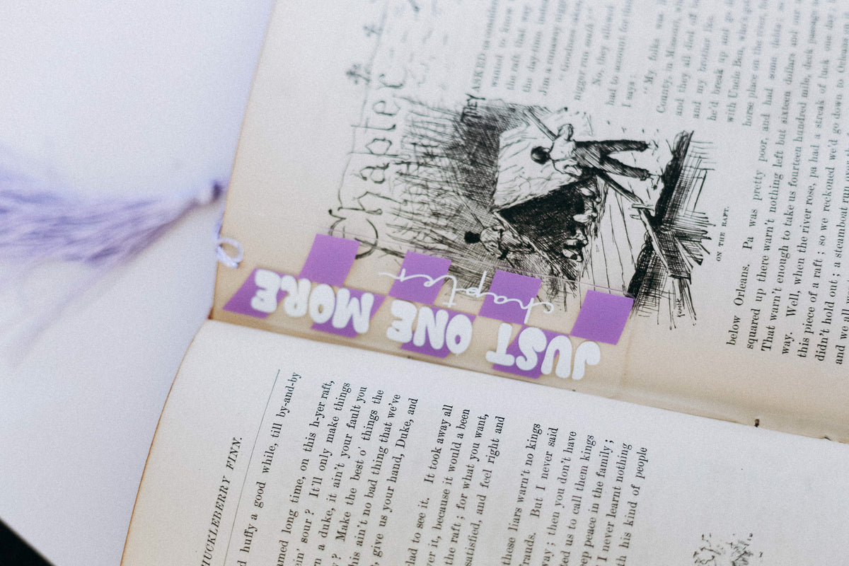 Just one More Chapter Bookmark Perfectly Weird Shop