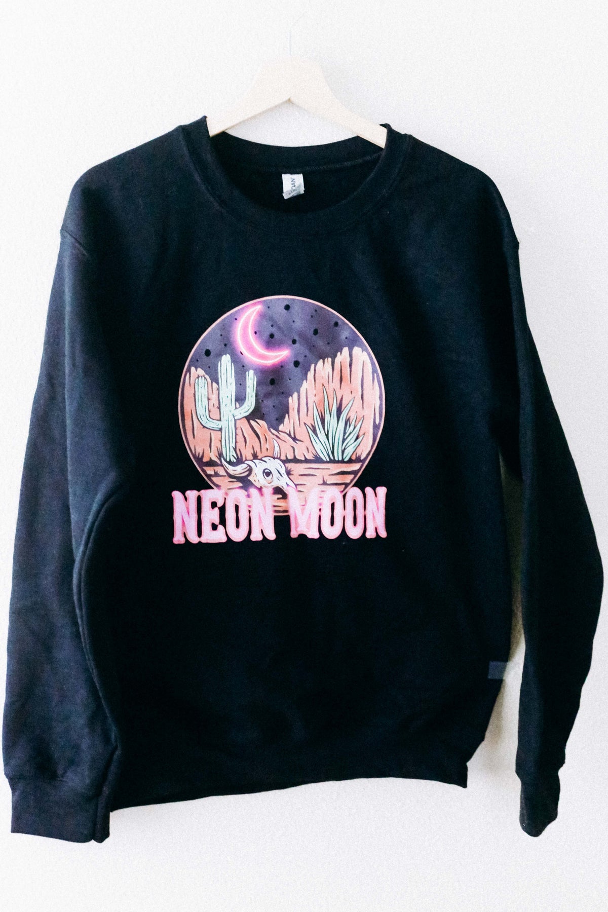 Neon Moon Graphic Sweatshirt Perfectly Weird Shop