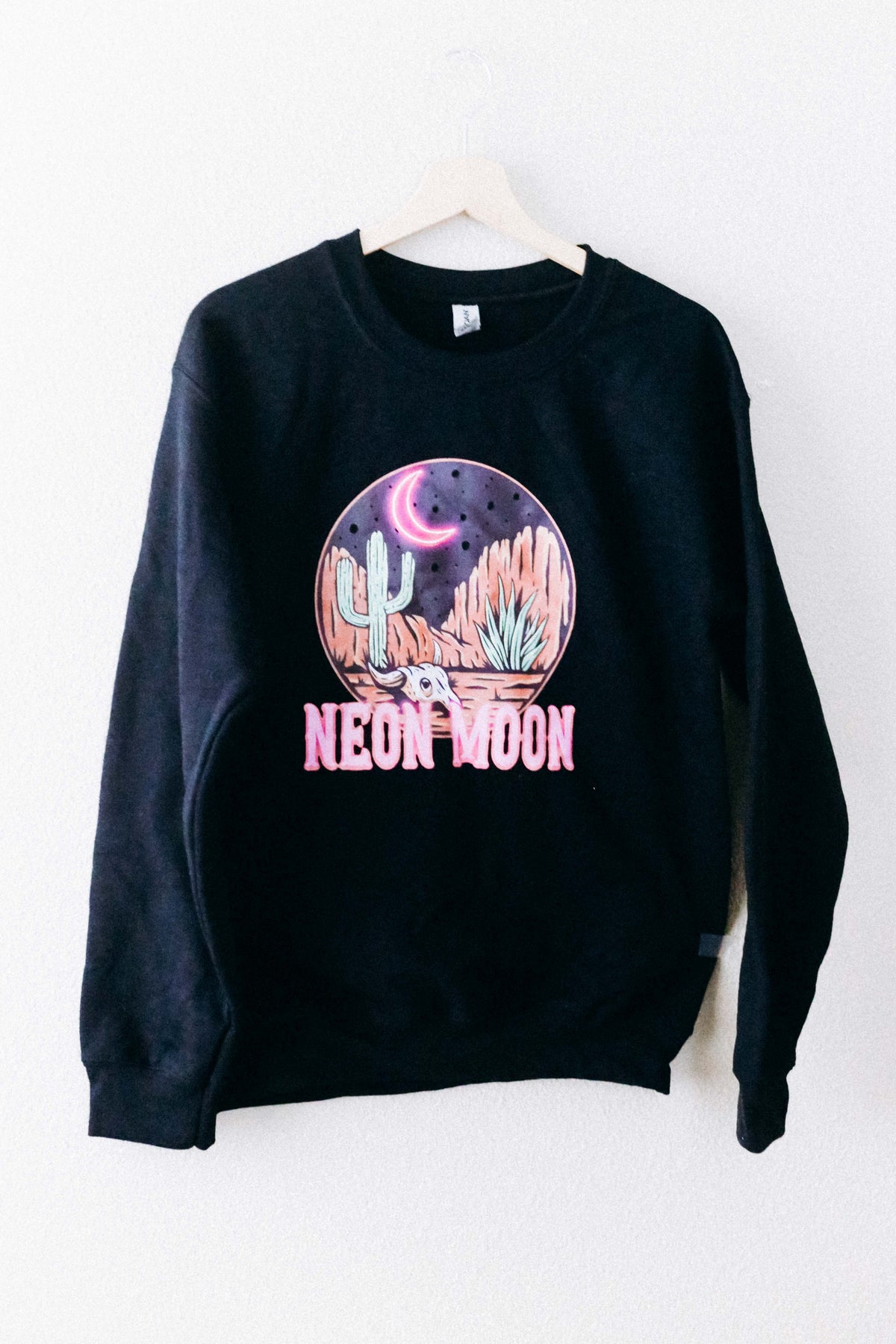 Neon Moon Graphic Sweatshirt Perfectly Weird Shop