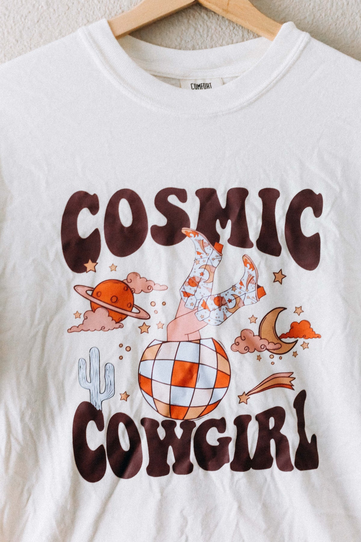 Cosmic Cowgirl T-shirt Perfectly Weird Shop