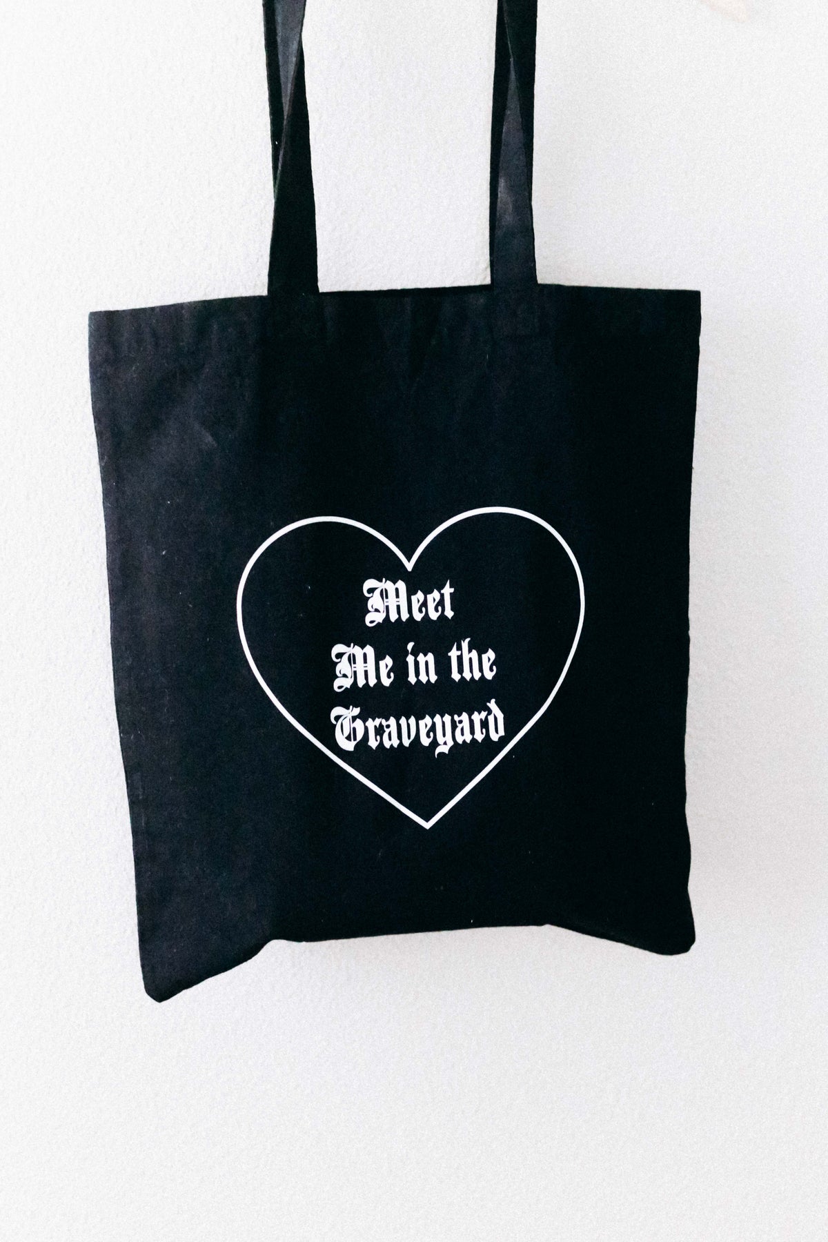 Meet Me in the Graveyard Tote Bag Perfectly Weird Shop