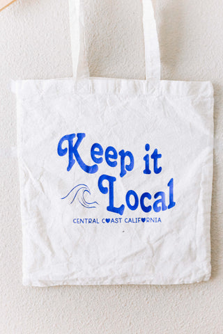 Keep It Local - Central Coast California Tote Bag Perfectly Weird Shop